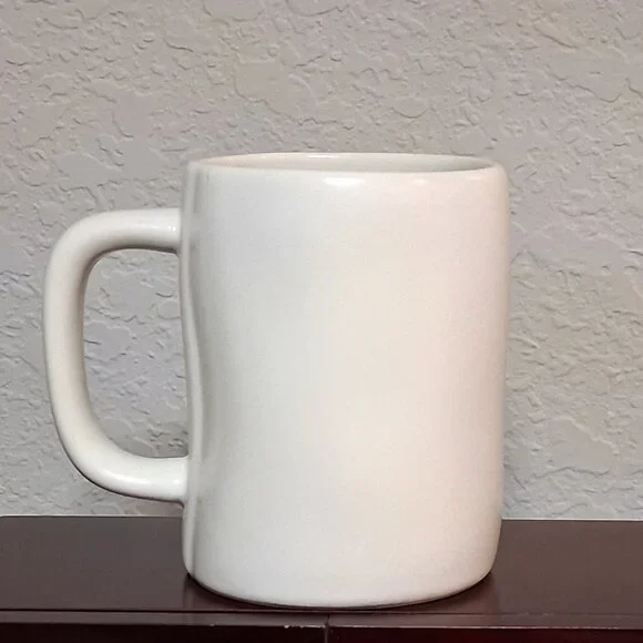 Rae Dunn "FIGHTER" 16oz Ceramic Coffee Mug - Picture 3 of 11